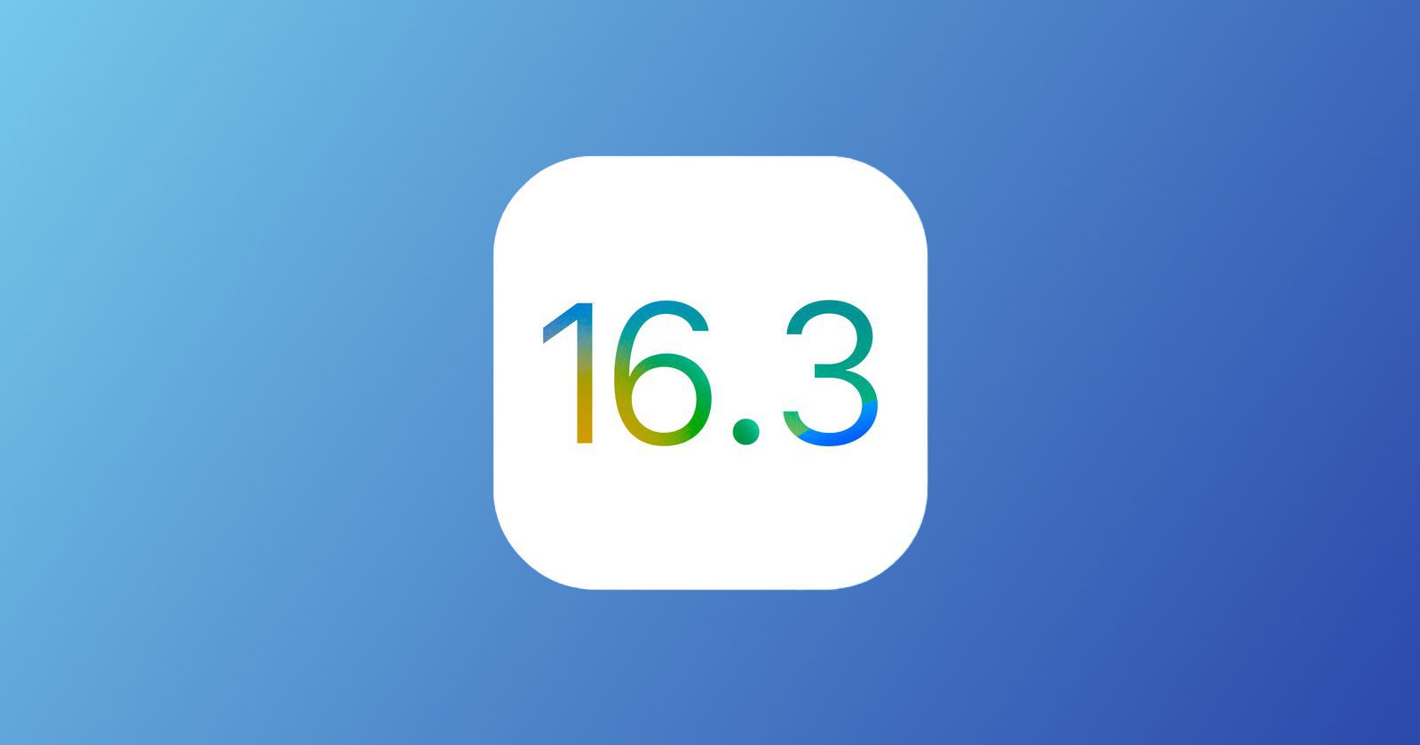 icona d'iOS 16.3