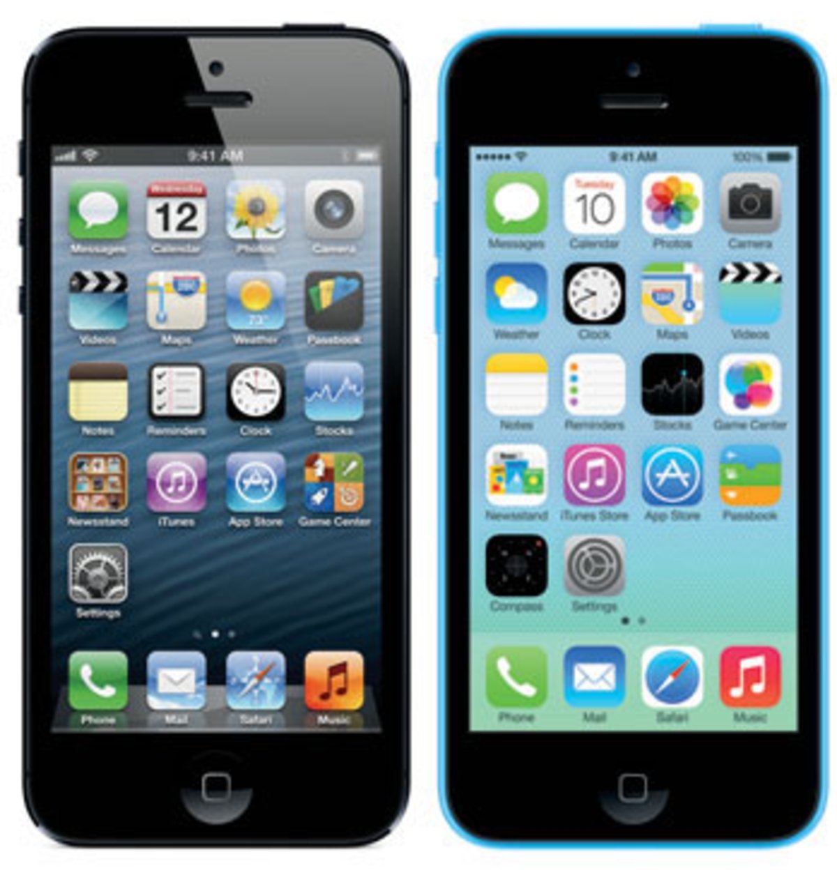 iPhone 5 y iPhone 5c