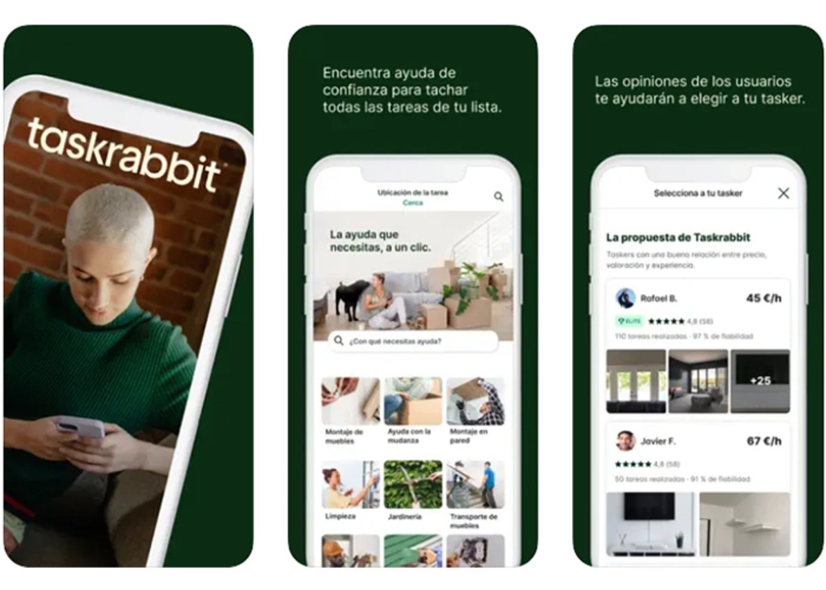 Encuentra ayuda de confianza para las tareas de tu hogar con TaskRabbit
