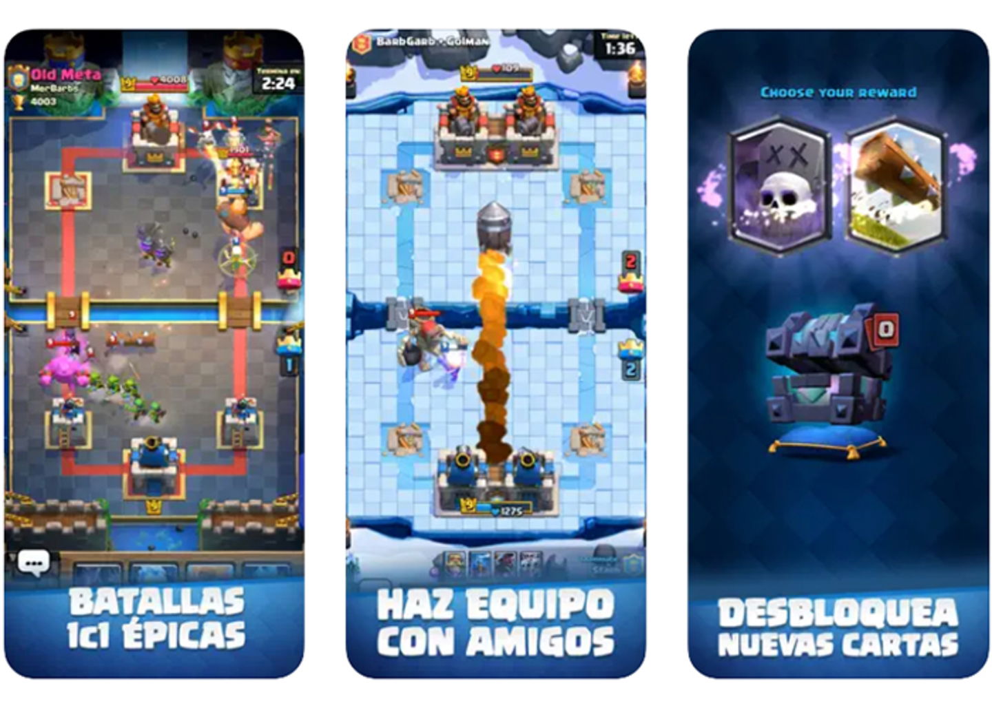 Clash Royale: únete a la batalla en este juego de estrategia multijugador