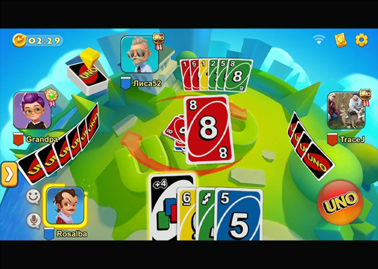 UNO!: juega al clásico juego de cartas UNO con amigos y familia