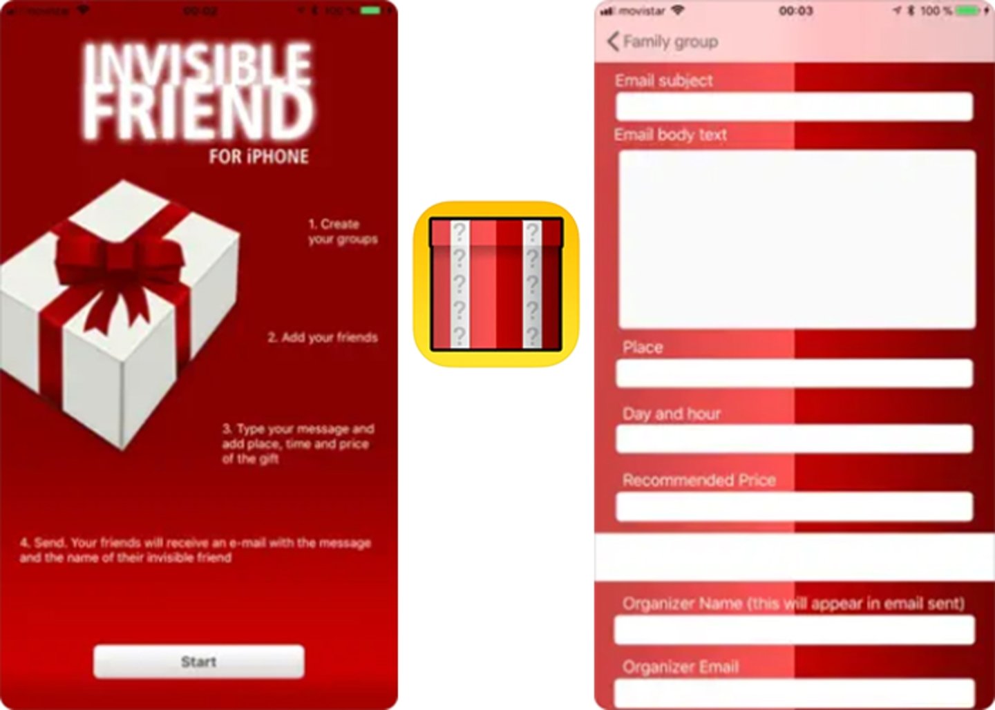 Haz de tu intercambio de regalos una experiencia unica con la app Amigo Invisible