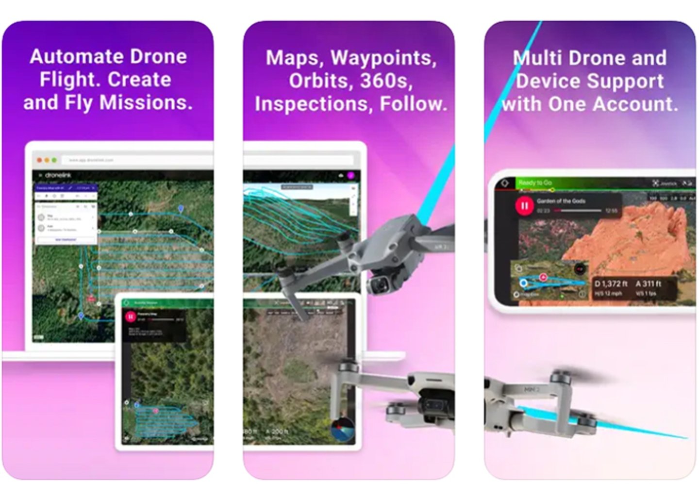 Planifica tus vuelos con facilidad con Dronelink Flight: la aplicacion para pilotos avanzados de drones