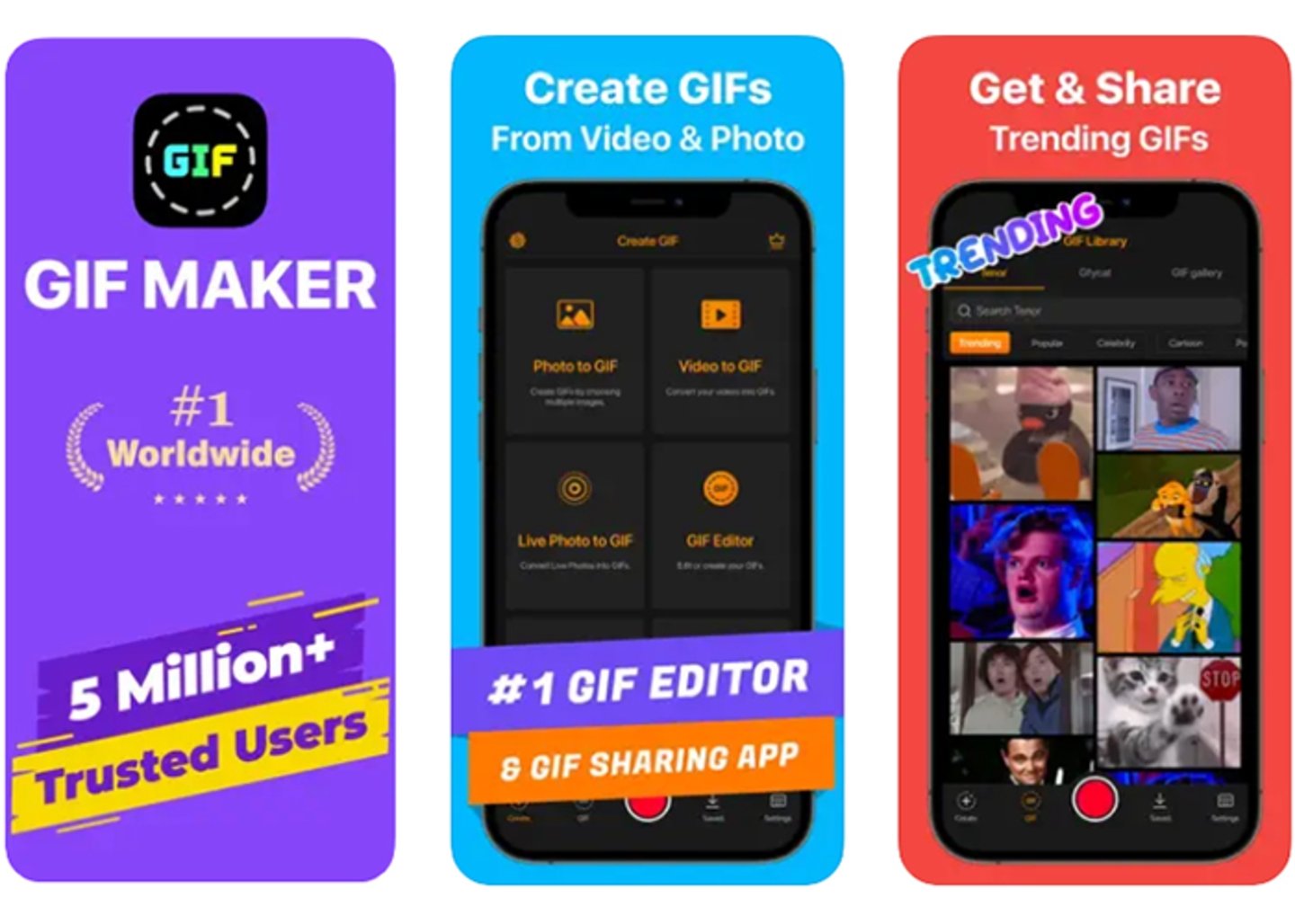 Transforma videos en GIFs divertidos en segundos con GIF Maker - Make Video to GIFs