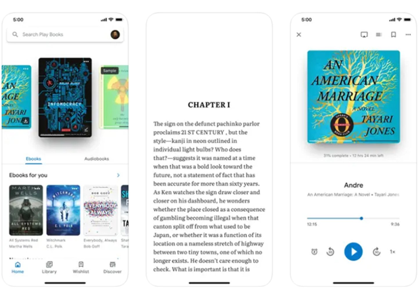Accede a millones de libros con Google Play Libros