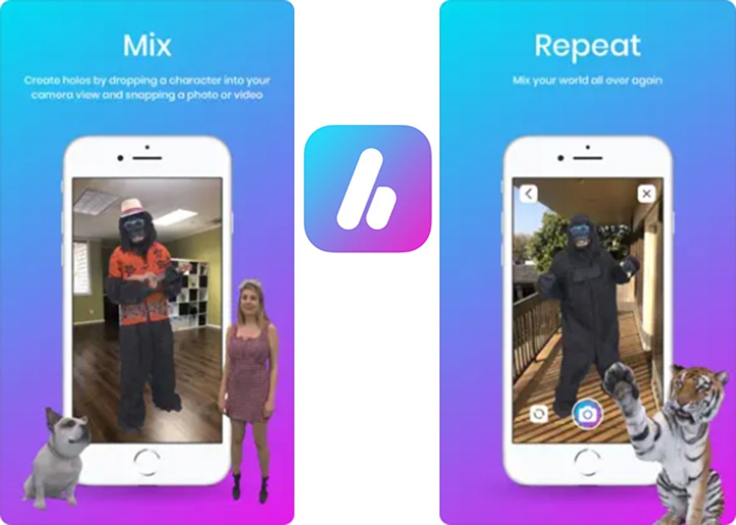 Surprise your friends with Holo, augmented reality to the max