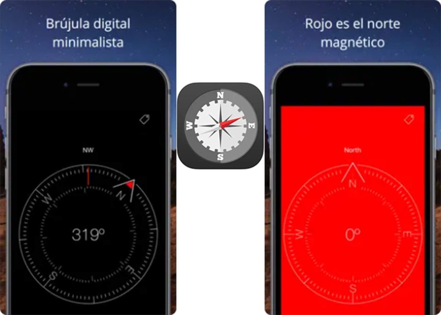 Rubro Compass: la brujula digital minimalista y magnetica que te guia hacia el norte