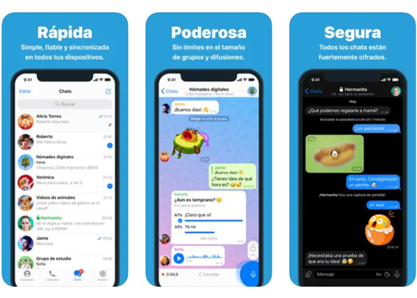 Manten la seguridad y la privacidad con Telegram Messenger - La app definitiva de privacidad