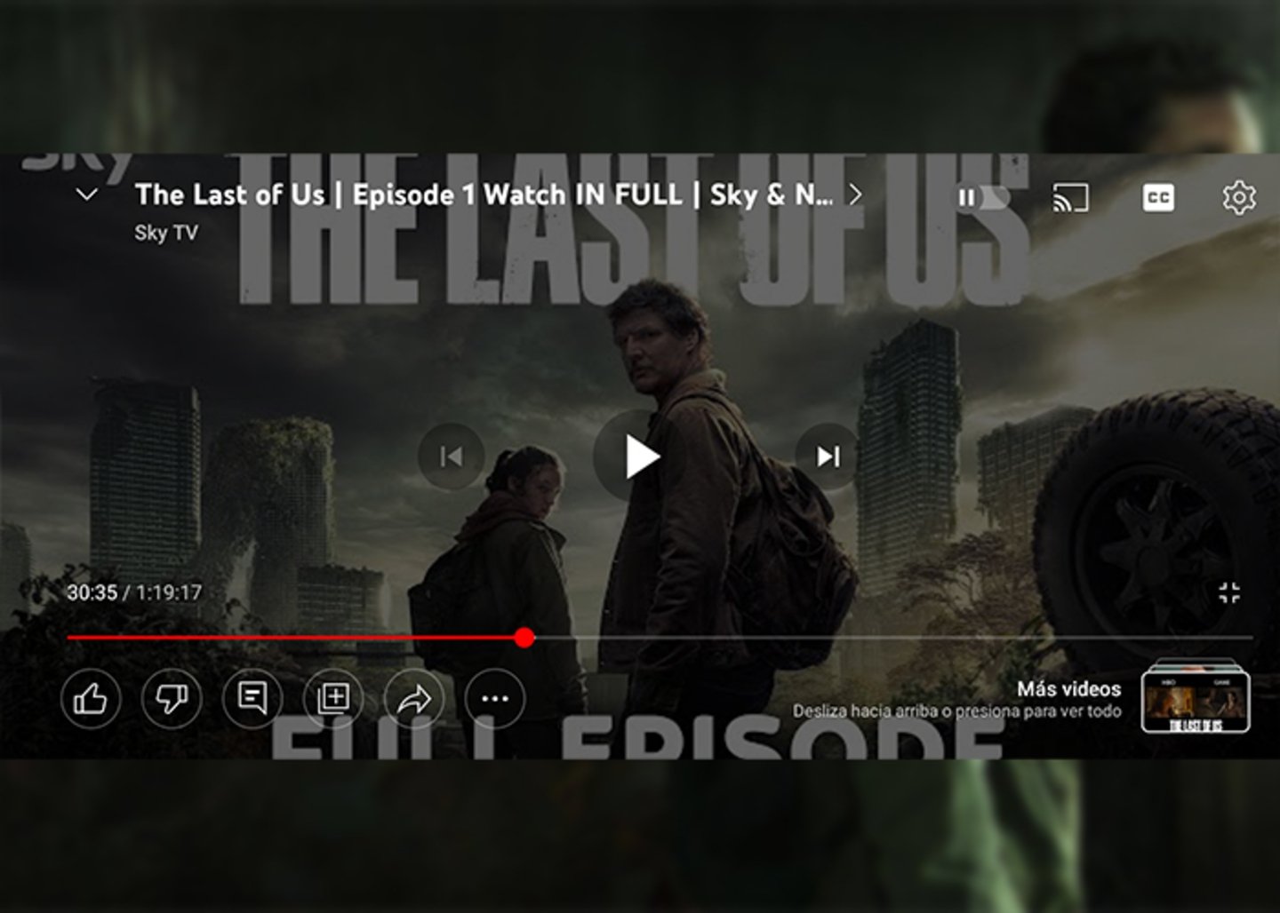 ver el primer episodio de The Last of Us gratis y sin registro