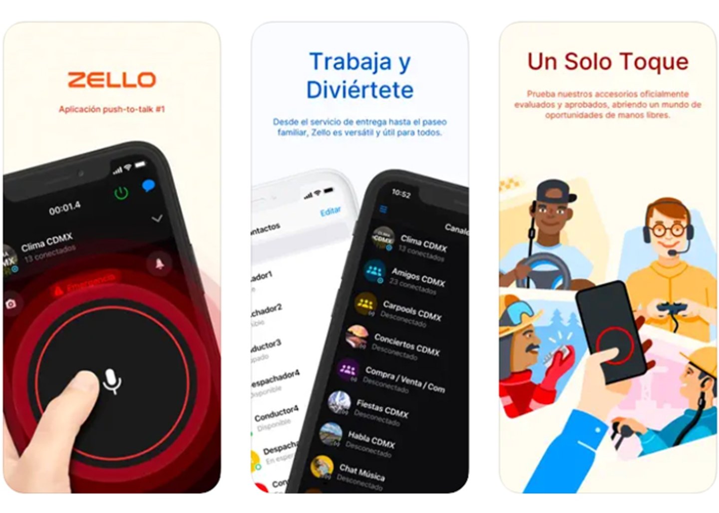hambruna Almacén Pórtico Comunícate de manera efectiva con estas 8 apps de walkie-talkie para iPhone