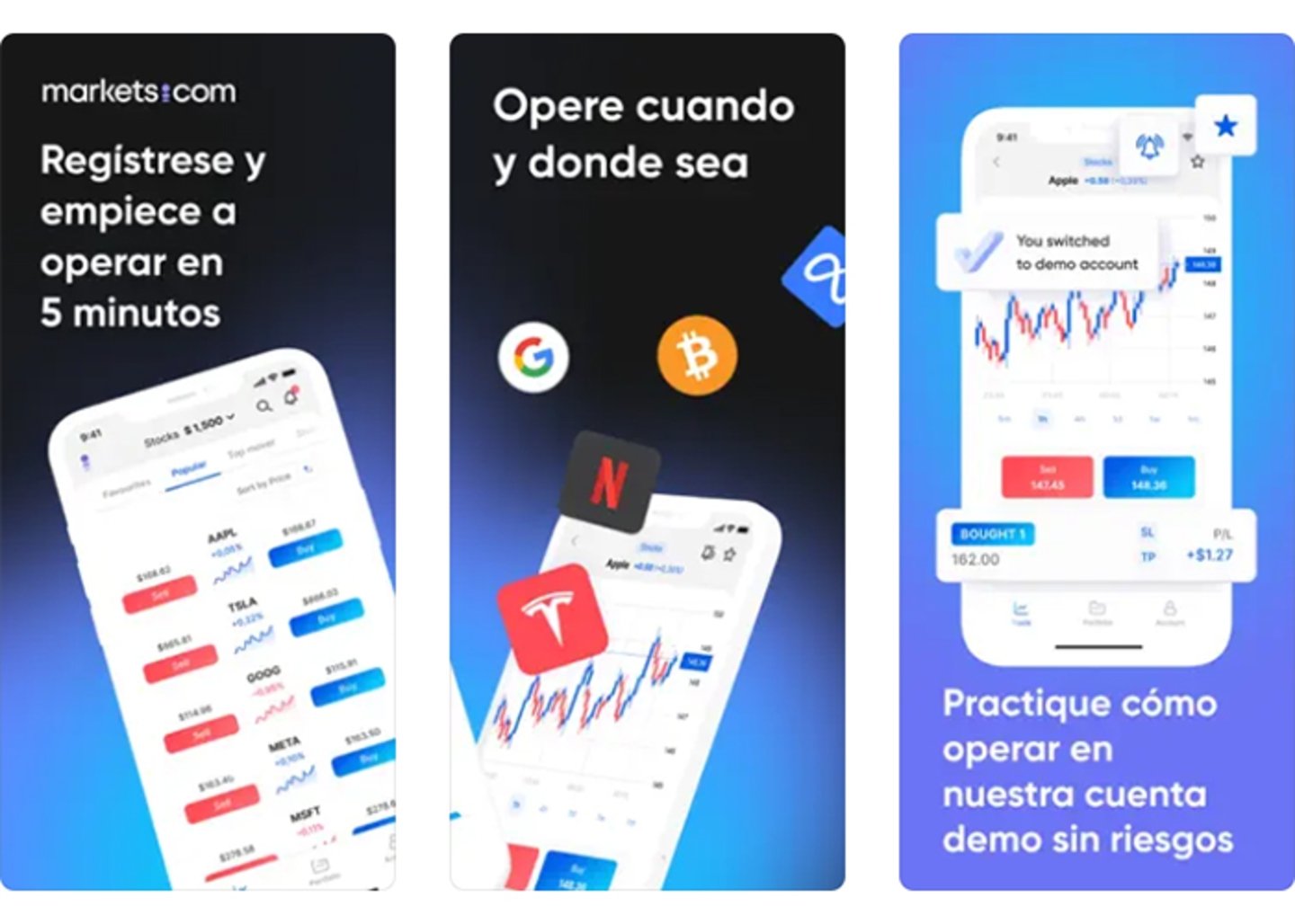 Domina los mercados con la app de Markets.com: tu socio en trading