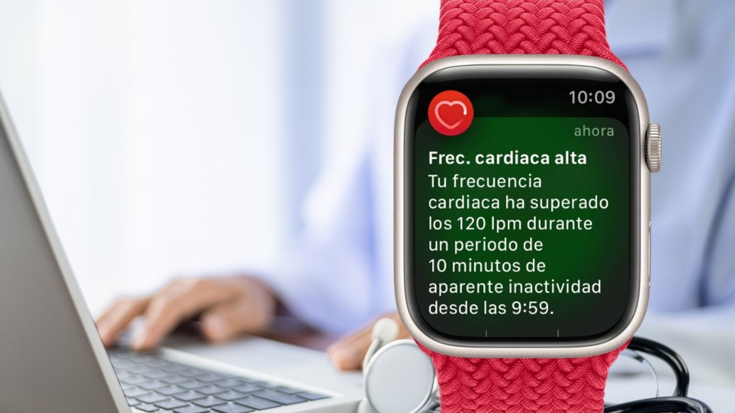 Apple Watch frecuencia cardíaca