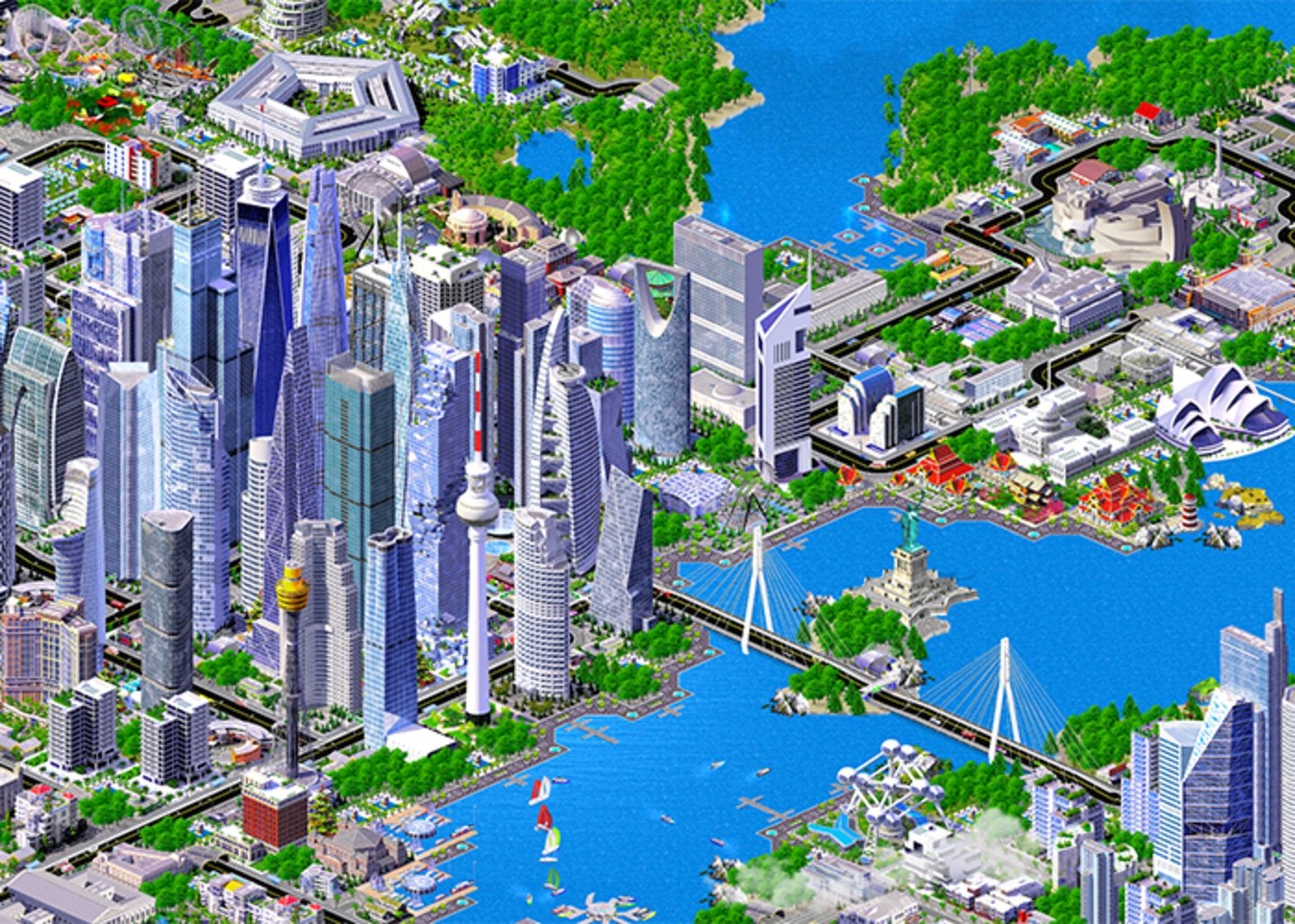 Diseña y construye tu propia metropolis con Designer City: un simulador realista de construccion de ciudades