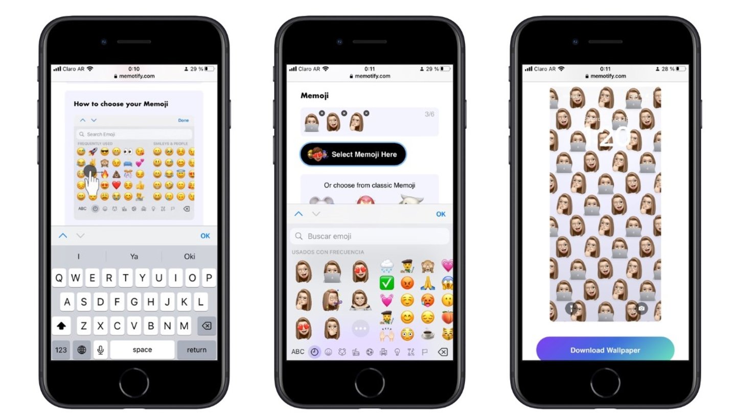 Cómo personalizar un divertido fondo de pantalla con Memojis en tu iPhone