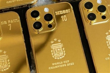 Así es el iPhone 14 Pro de oro que Messi ha regalado a sus compañeros de la selección Argentina