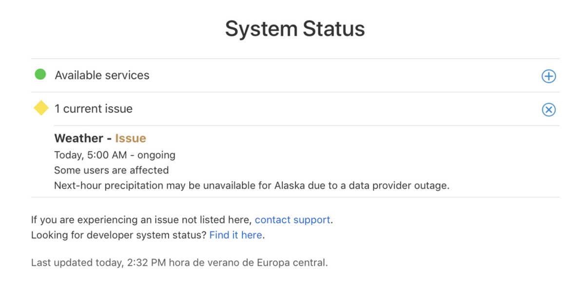 iPhone Weather app is causing problems for many users Gadgetonus