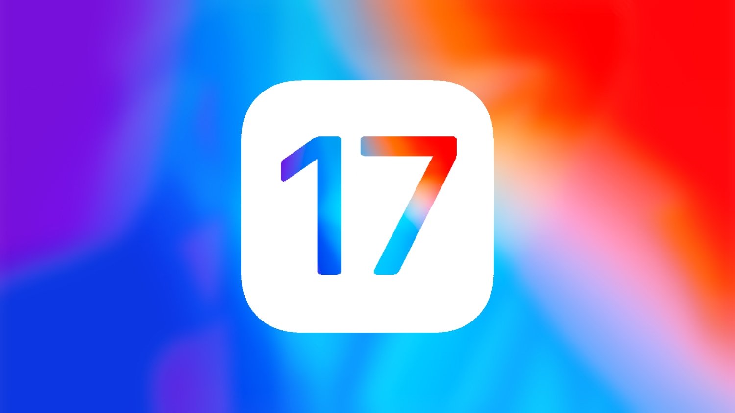 Concepto de icono de iOS 17