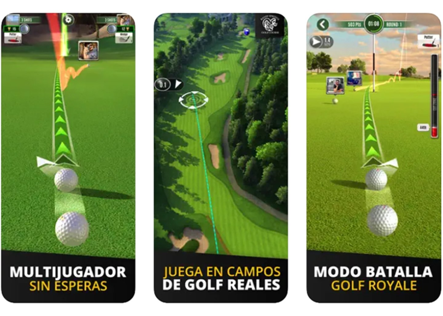 Conviertete en el rey del green con Ultimate Golf: la juego de golf mas emocionante y adictiva