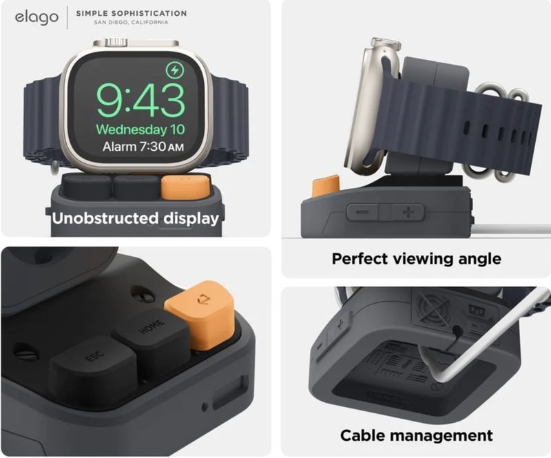 This Dock Transforms Your Apple Watch Into A Little Retro Computer, And