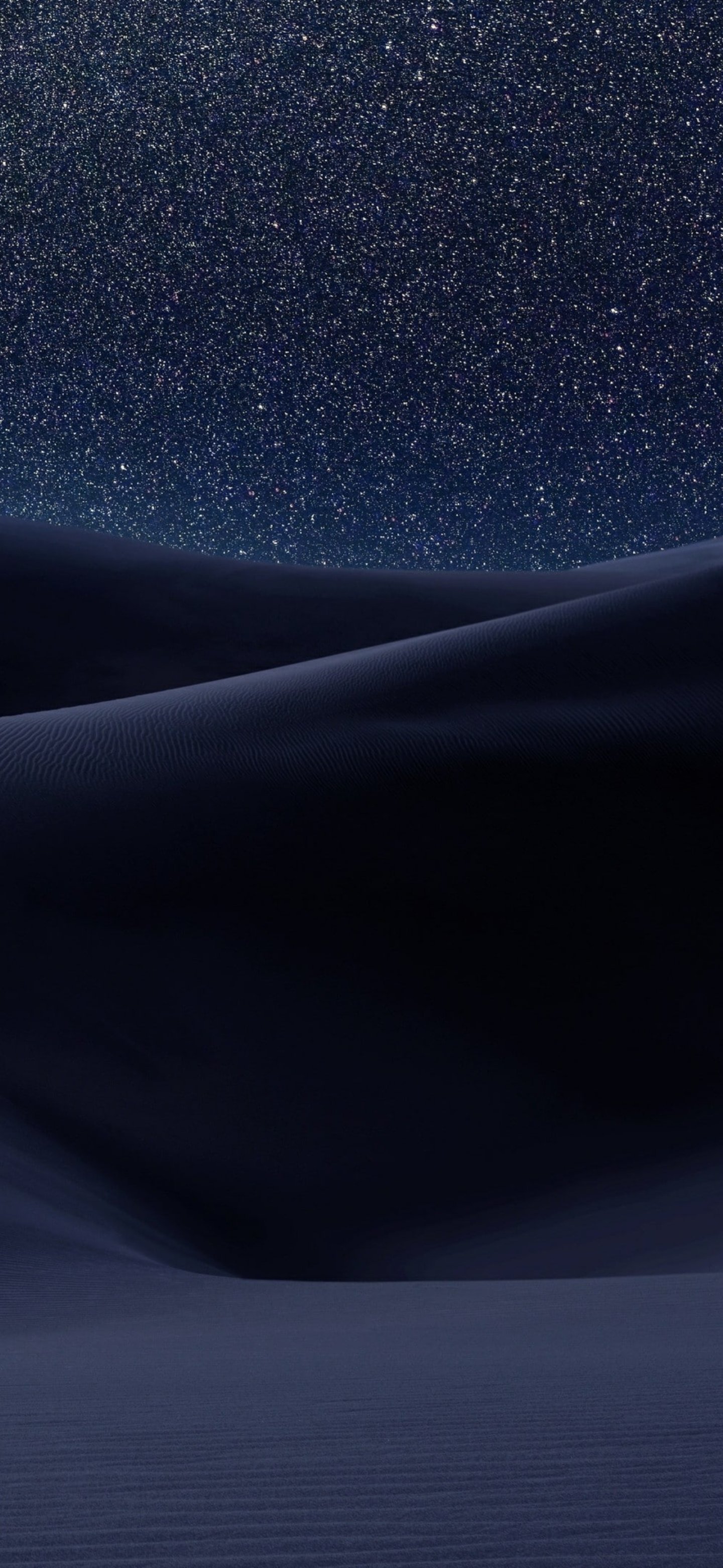 Fondos de pantalla de dunas de noche