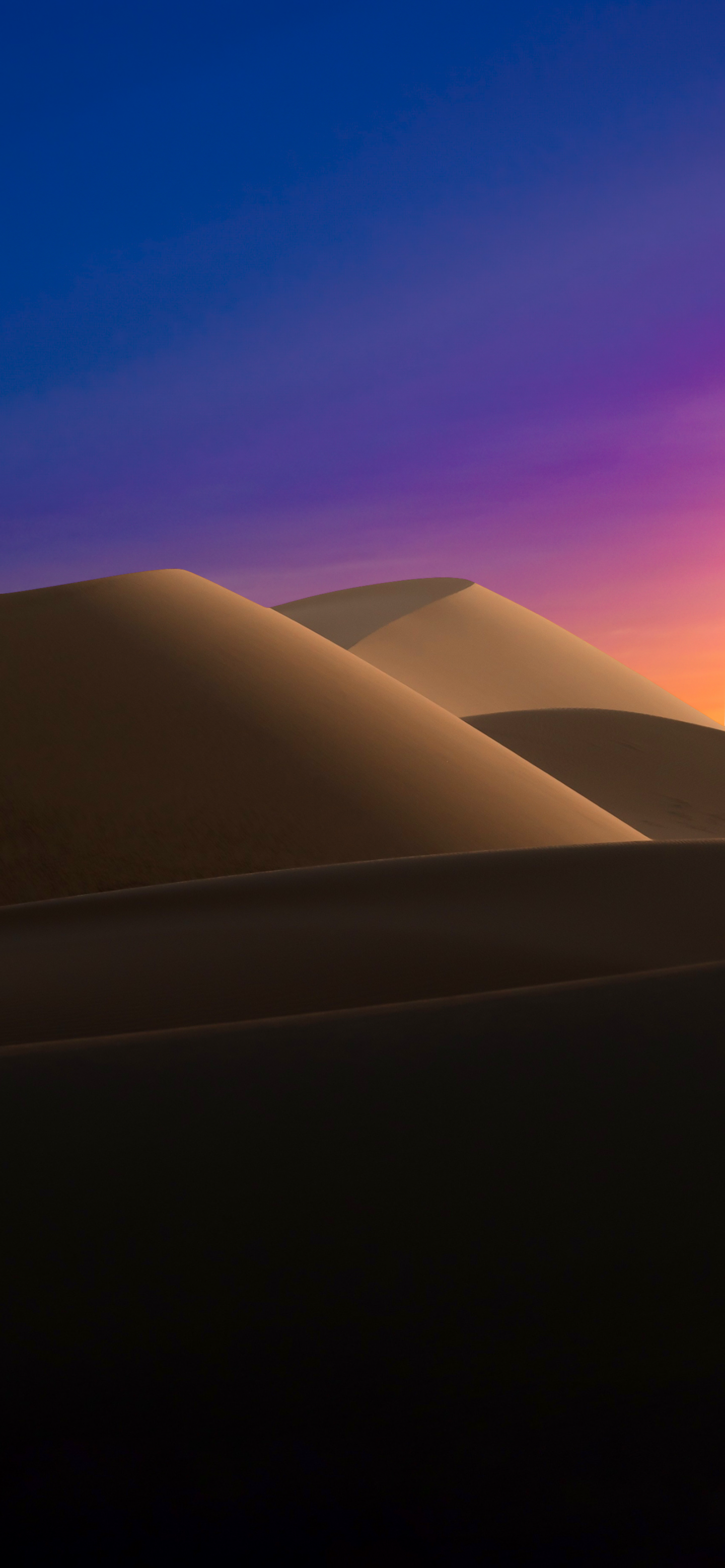 Fondos de pantalla de dunas en ocaso