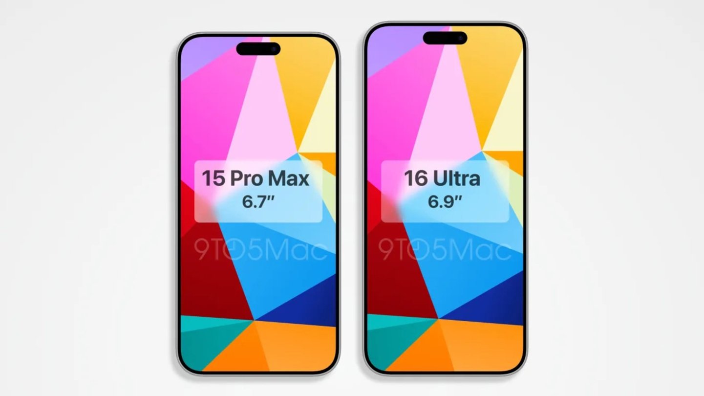 Esquemas de los iPhone 15 Pro Max y iPhone 16 Pro Max