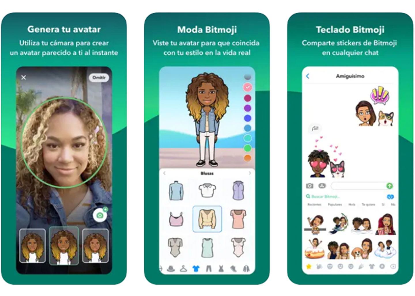 Expresa tu personalidad con Bitmoji