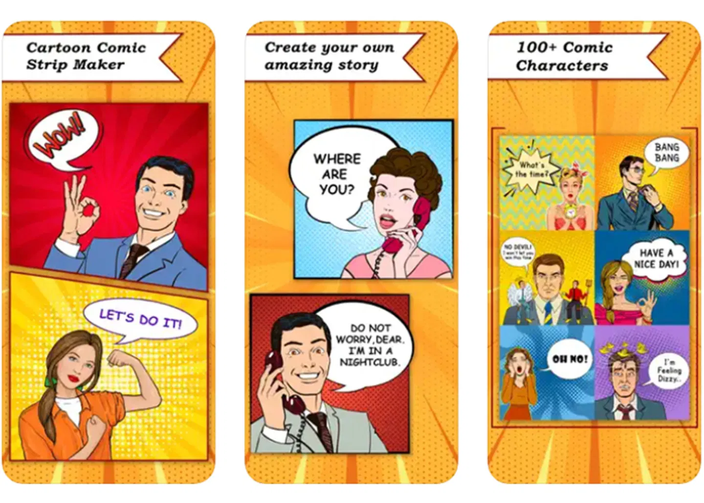 Crea tu propia aventura grafica con Comic Cartoon Story Maker