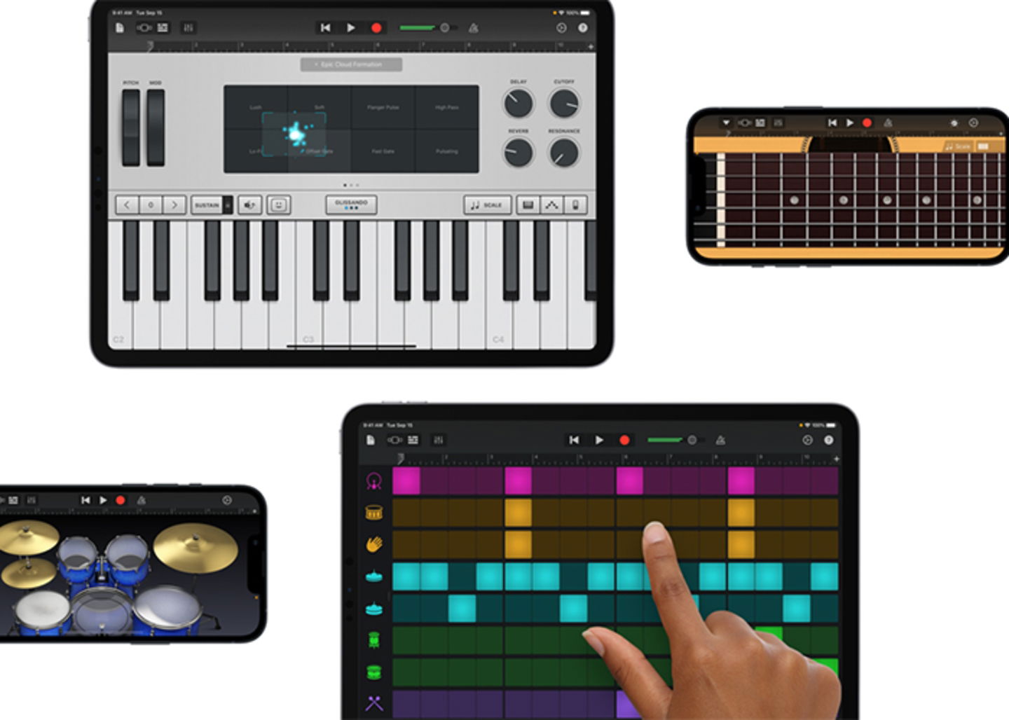 Descubre el poder creativo de GarageBand: tu estudio de musica personal