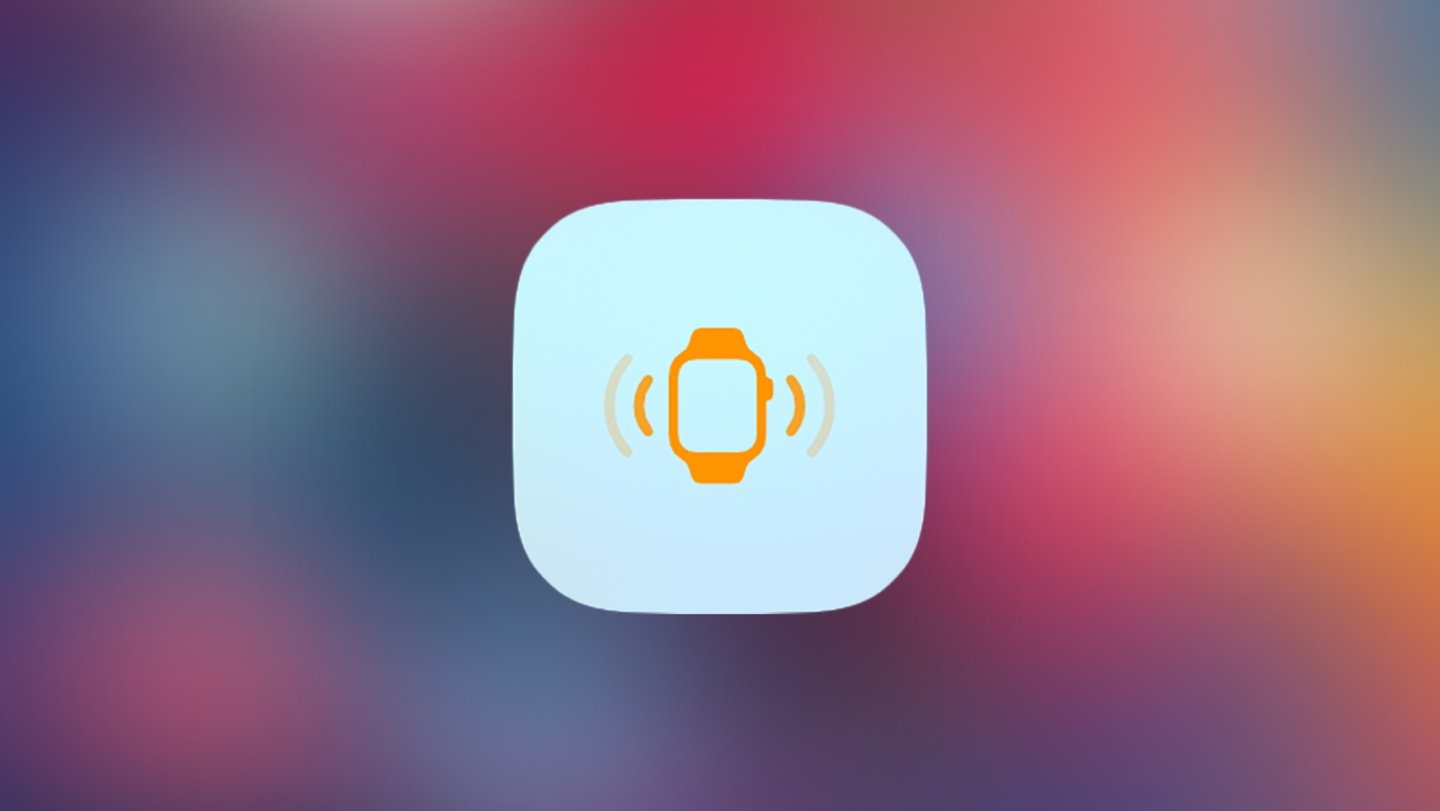 Nuevo icono pata hacer sonar el Apple Watch desde el iPhone