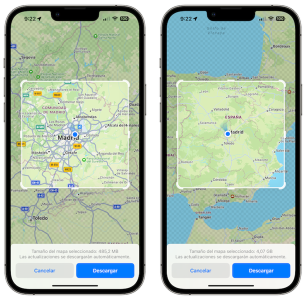 Descargar MAPAS y úsalos sin Internet