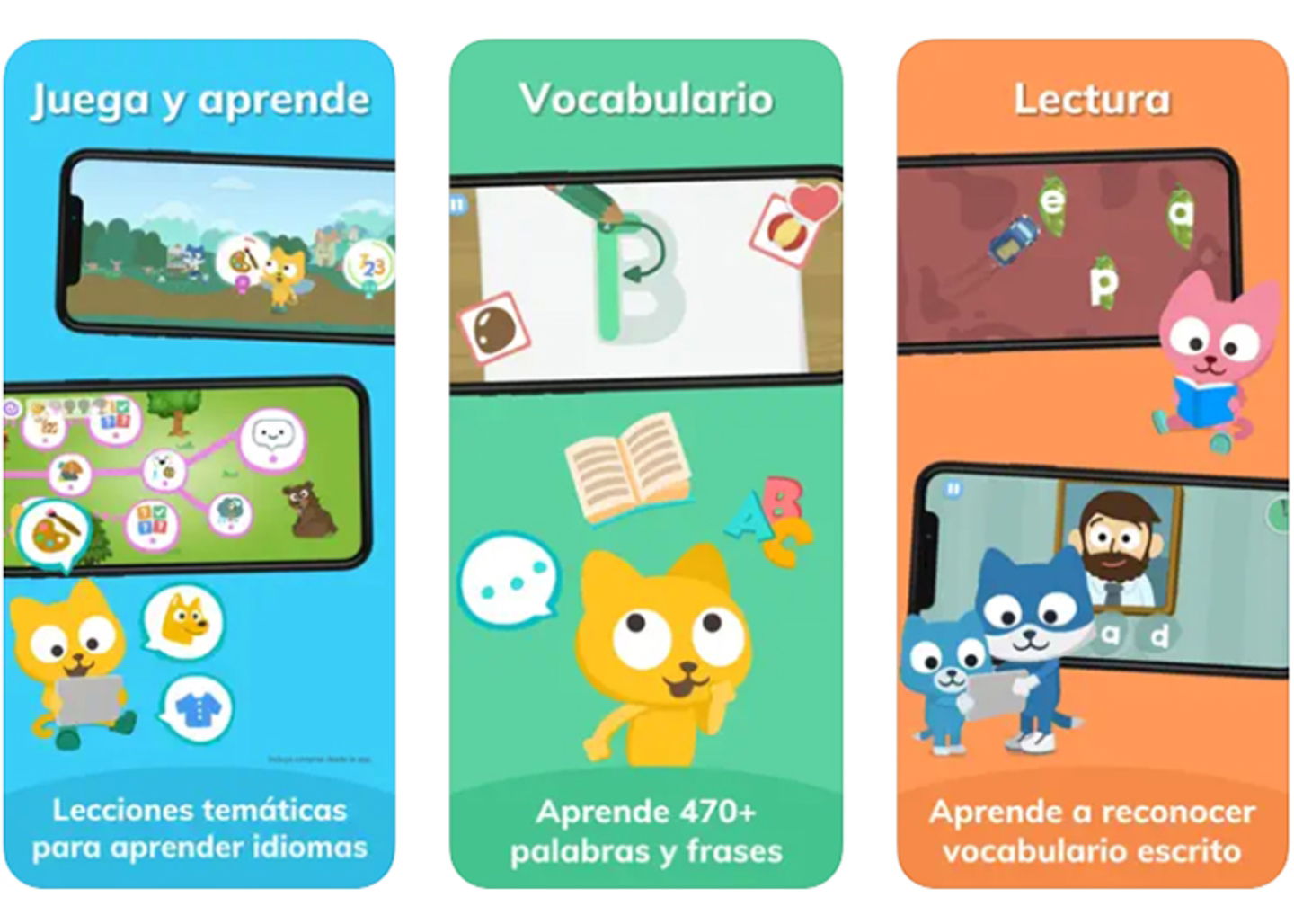 Explora el mundo del ingles con Studycat - diversion y aprendizaje en uno