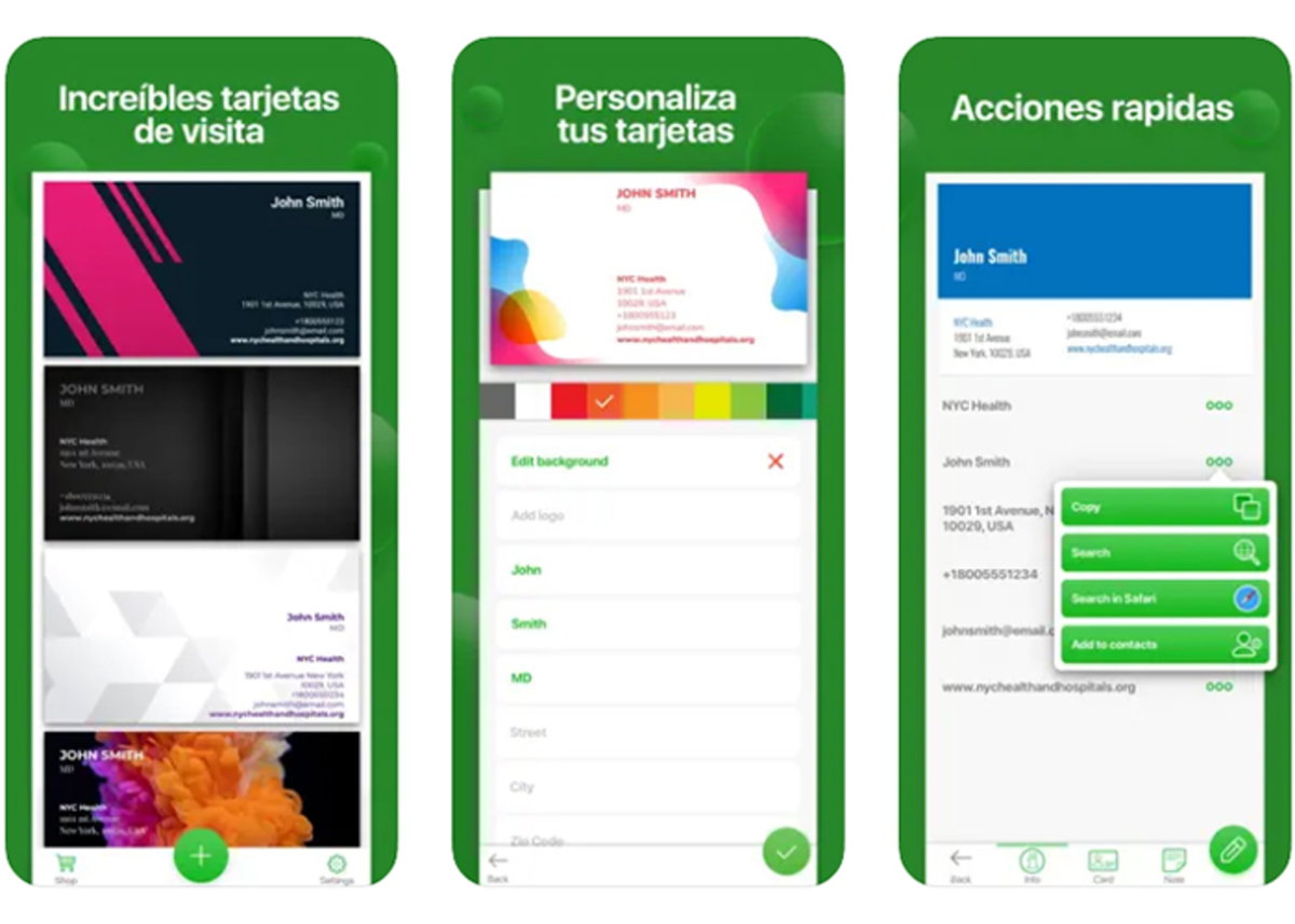 Apps To Make Business Cards From IPhone Gearrice