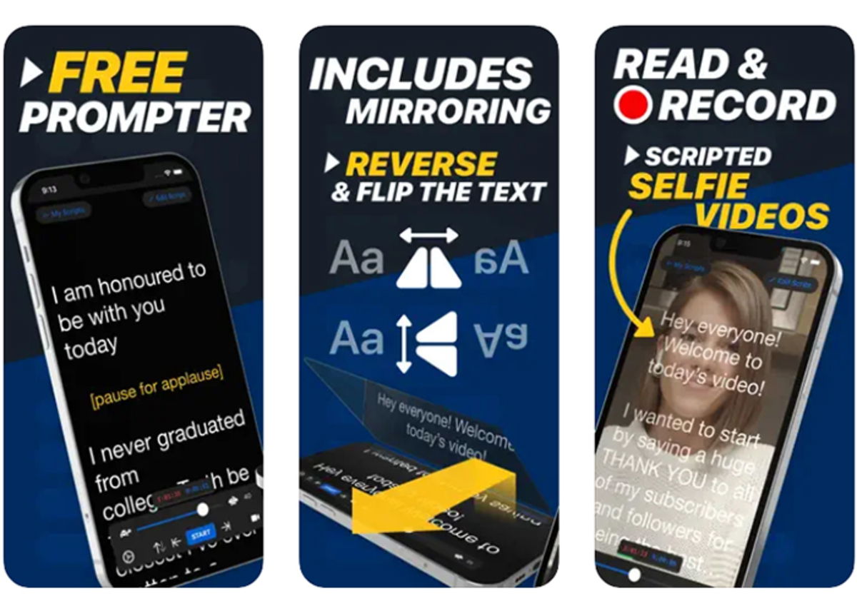 Free Teleprompter Apps For IPhone And IPad GEARRICE