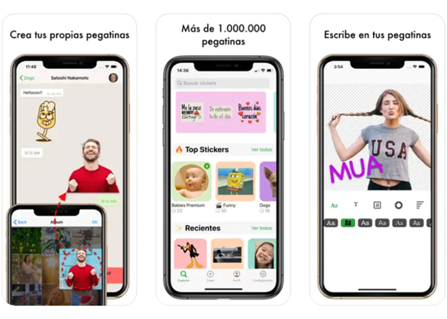 Haz los mejores stickers con Top Stickers Maker