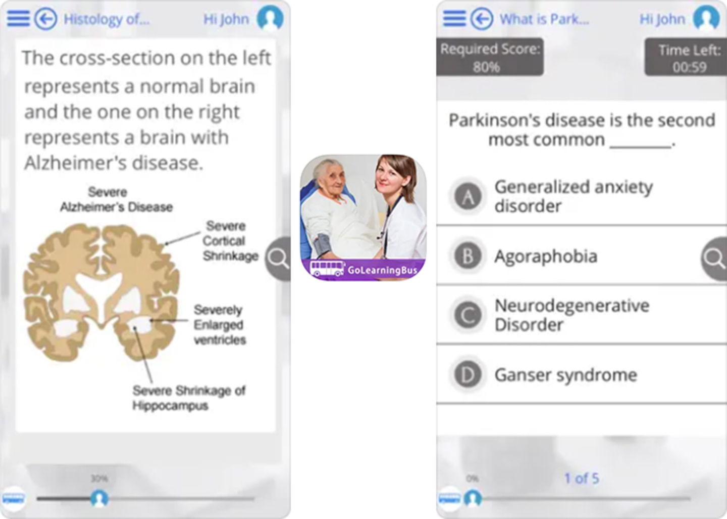 GoLearningBus - descifra los enigmas de alzheimer y parkinson
