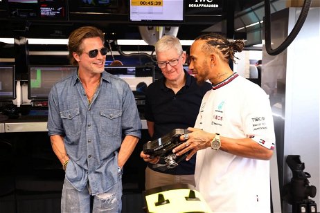 Este fin de semana se está rodando la película de Apple TV+ sobre la Fórmula 1 con Brad Pitt