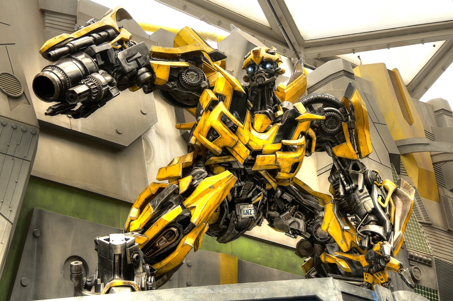 Imagen de Bumblebee, protagonista de Transformers