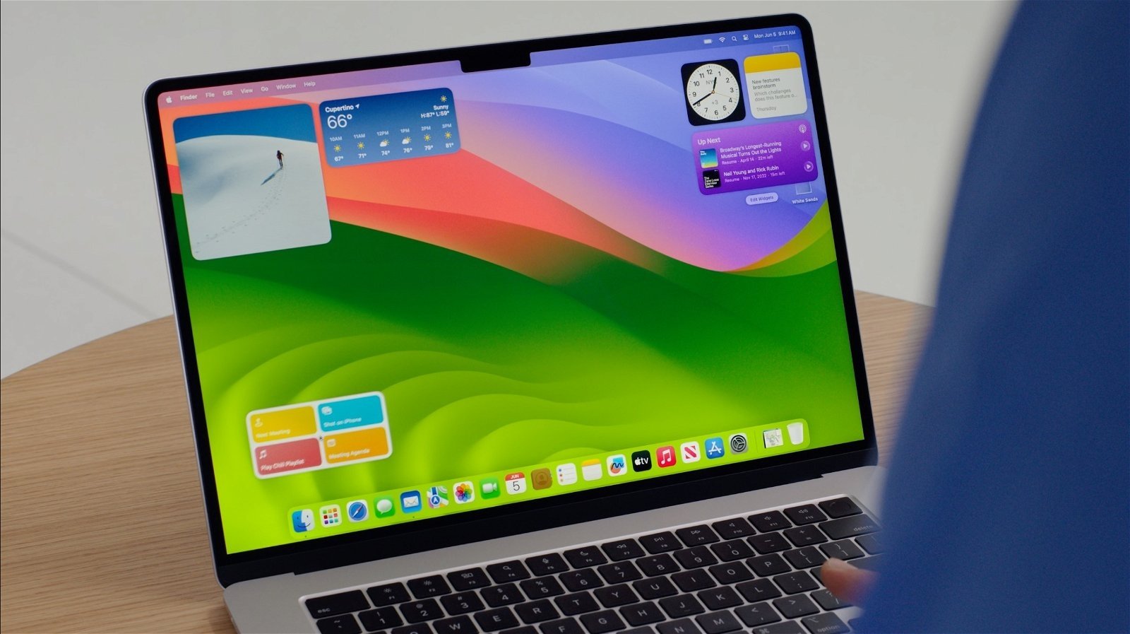 macSO Sonoma en un MacBook