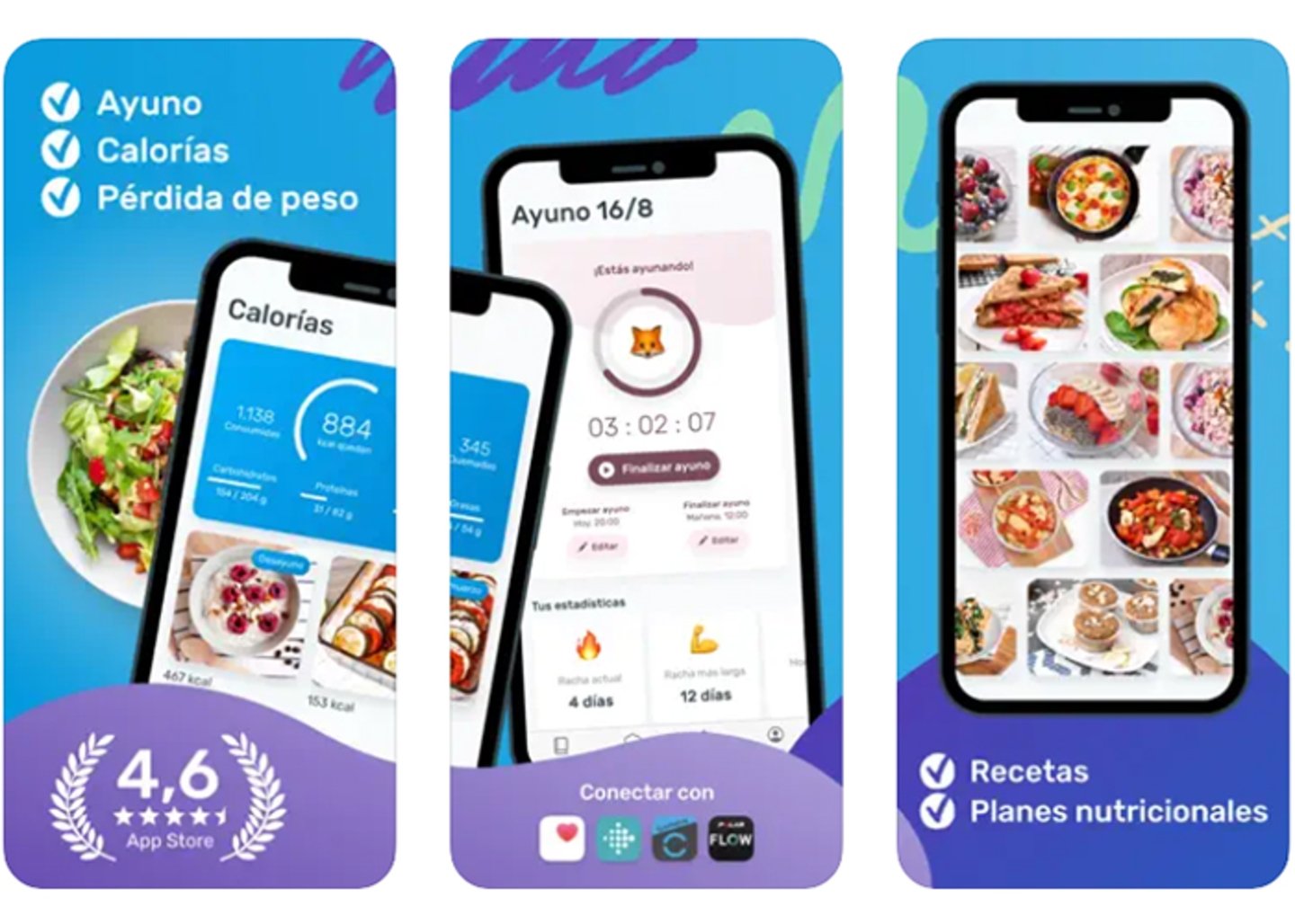 Dieta efectiva y sin esfuerzo gracias a la app Contador de Calorias