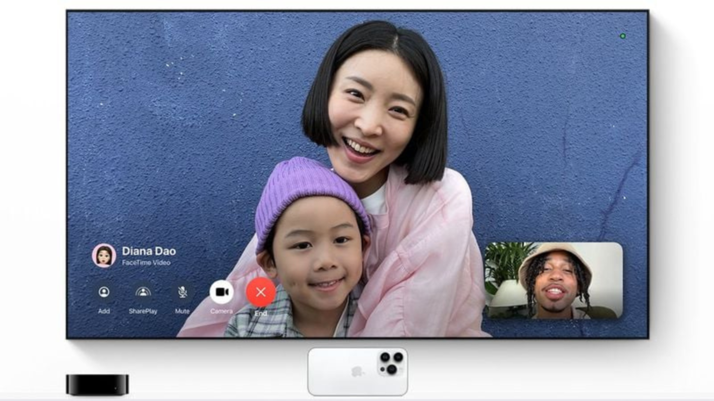 FaceTime en Apple TV Y iPhone