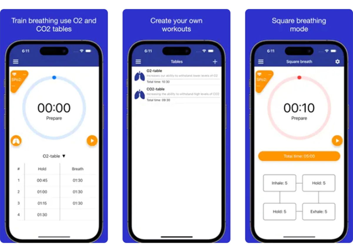 Mejores 7 apps para entrenar apnea disponibles en App Store