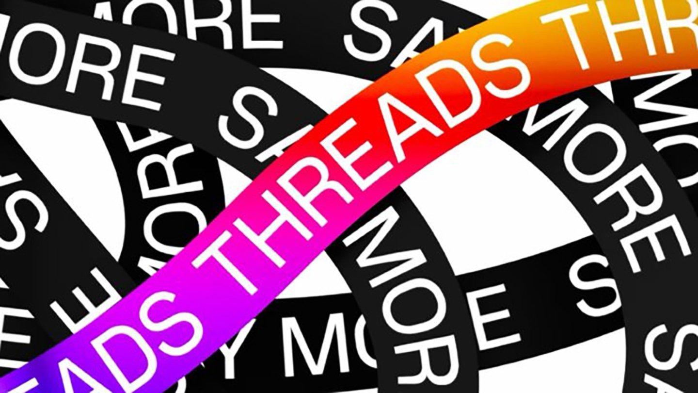 Logo de Threads