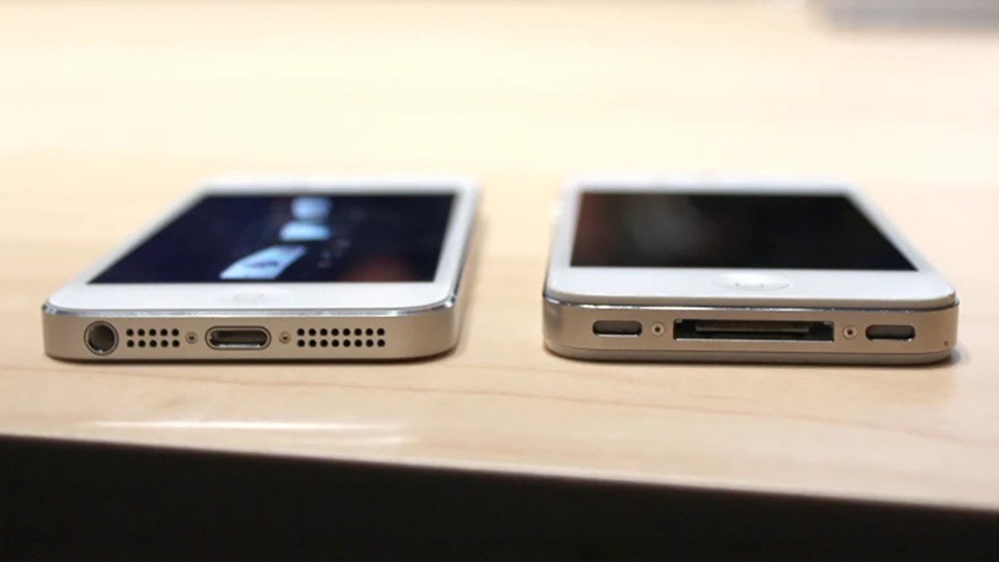 iPhone 5 y iPhone 4
