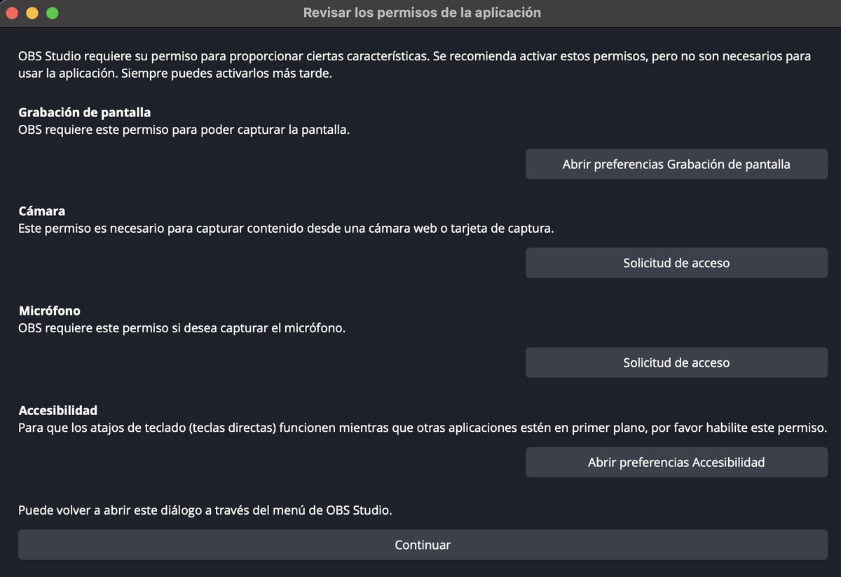 How to install and configure OBS Studio on a Mac