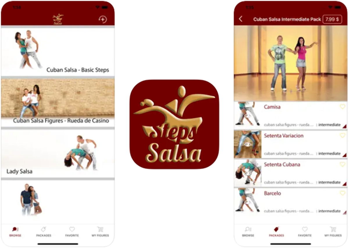 Mejores apps para aprender a bailar salsa desde tu iPhone