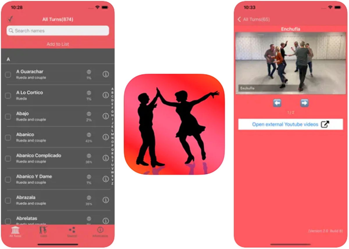 Mejores apps para aprender a bailar salsa desde tu iPhone