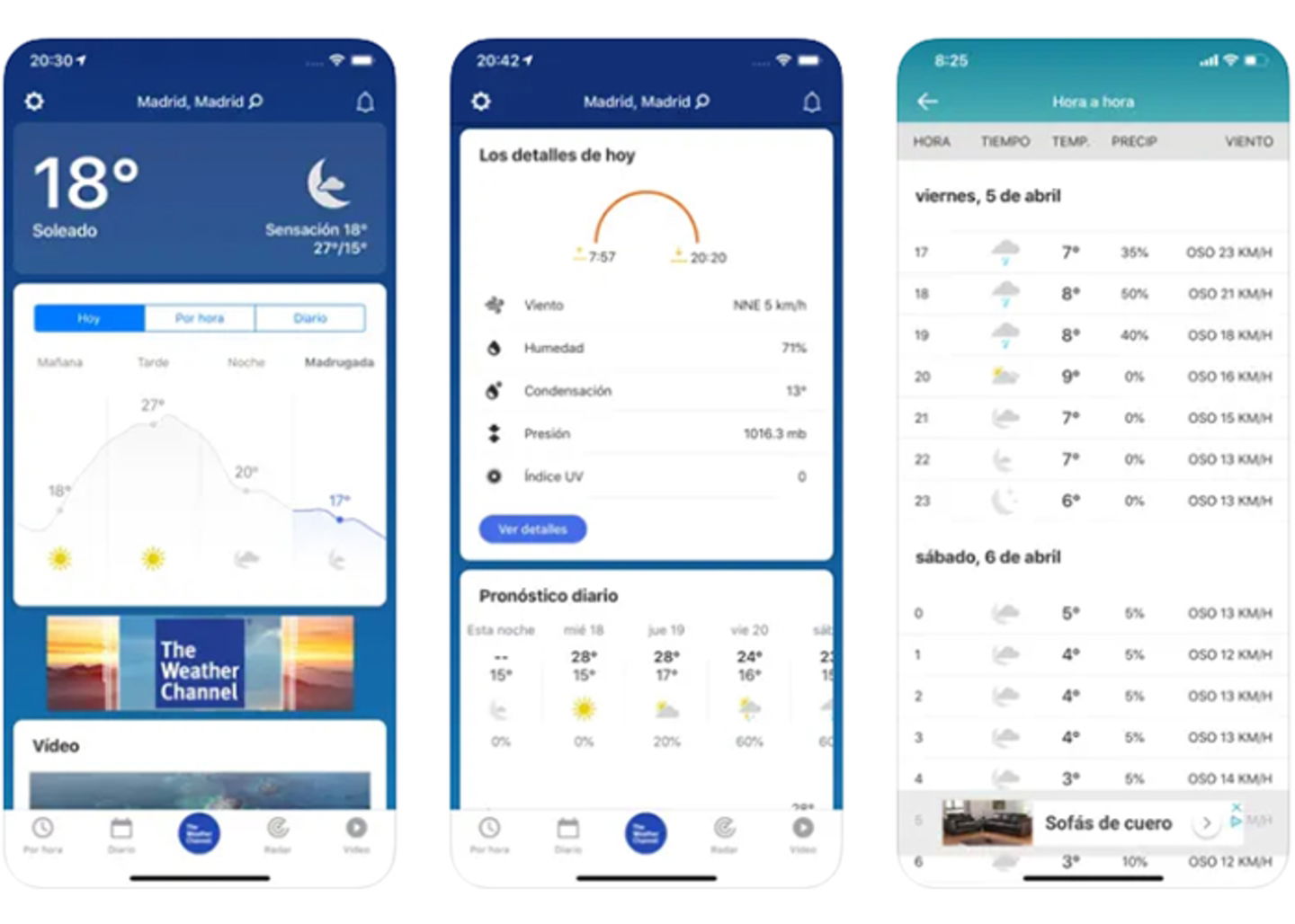 The Weather Channel - La mejor manera de seguir el clima en tiempo real