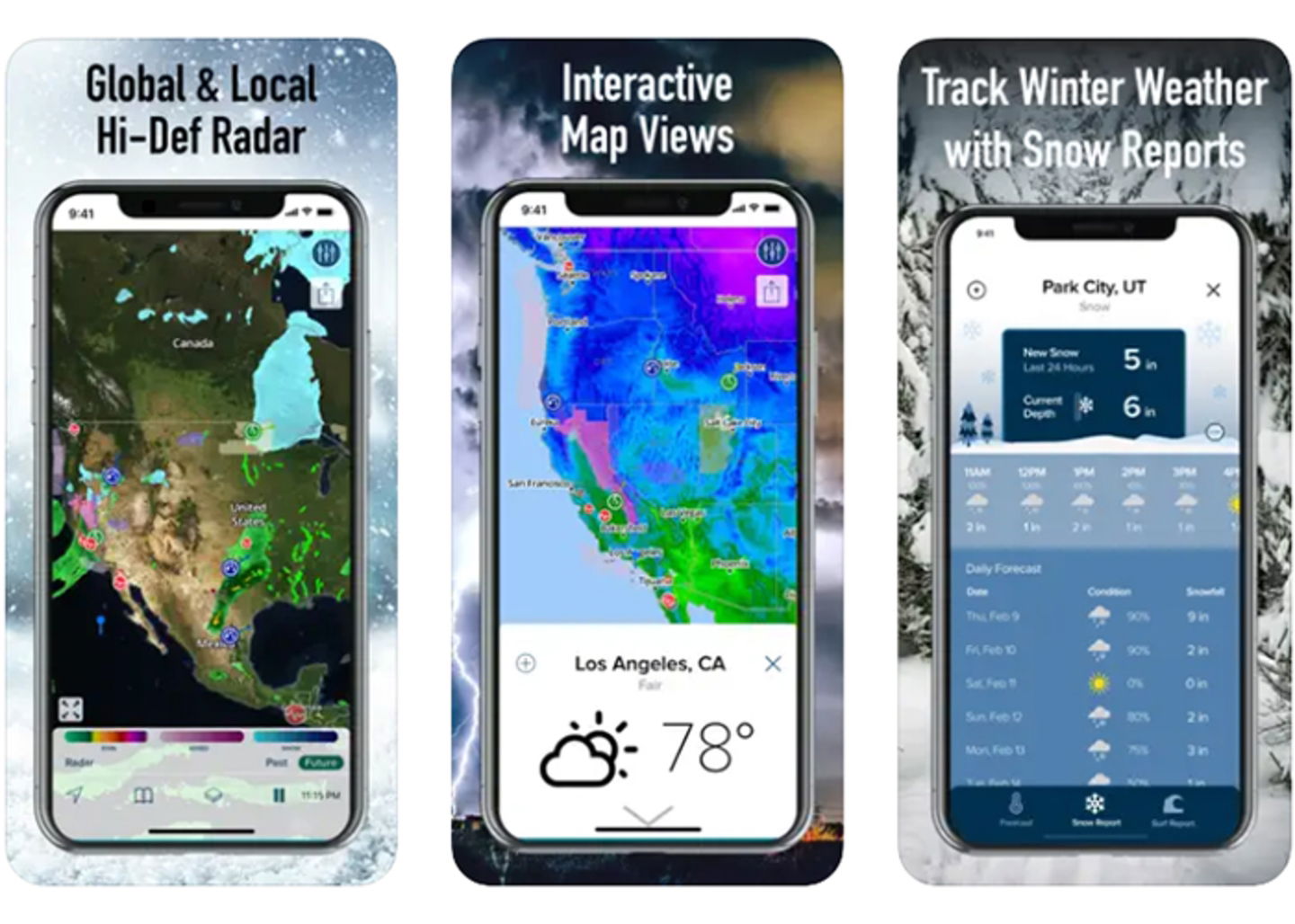 La herramienta definitiva para rastrear el clima - Weather Hi-Def Live Radar