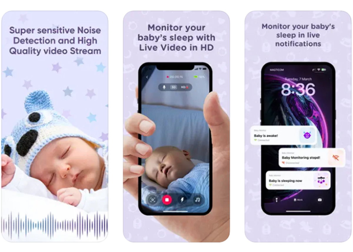 Mejores apps para monitorear bebés desde iPhone y iPad